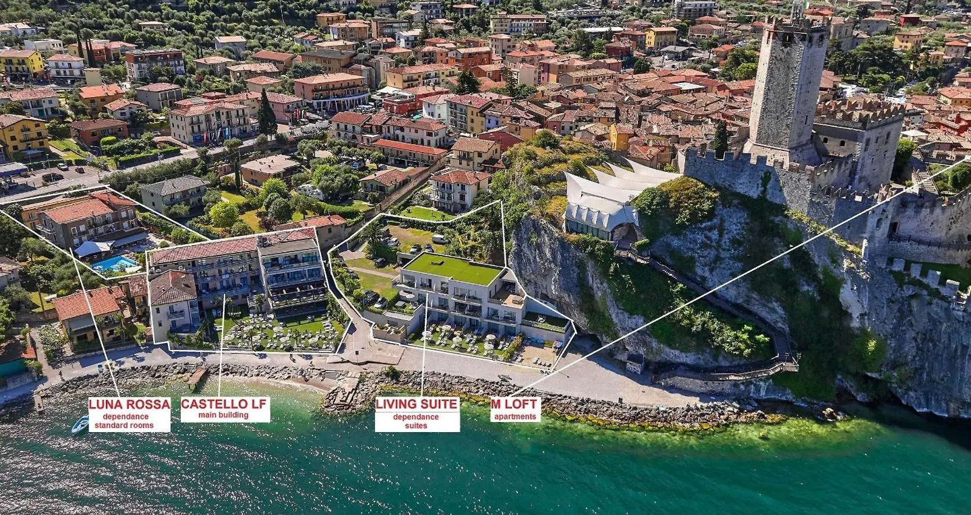 Hotel Castello Lake Front Malcesine